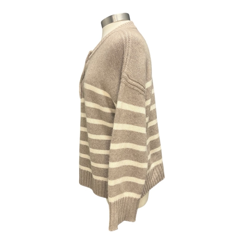 La Ligne Val Striped Cashmere Sweater - Picture 2 of 7